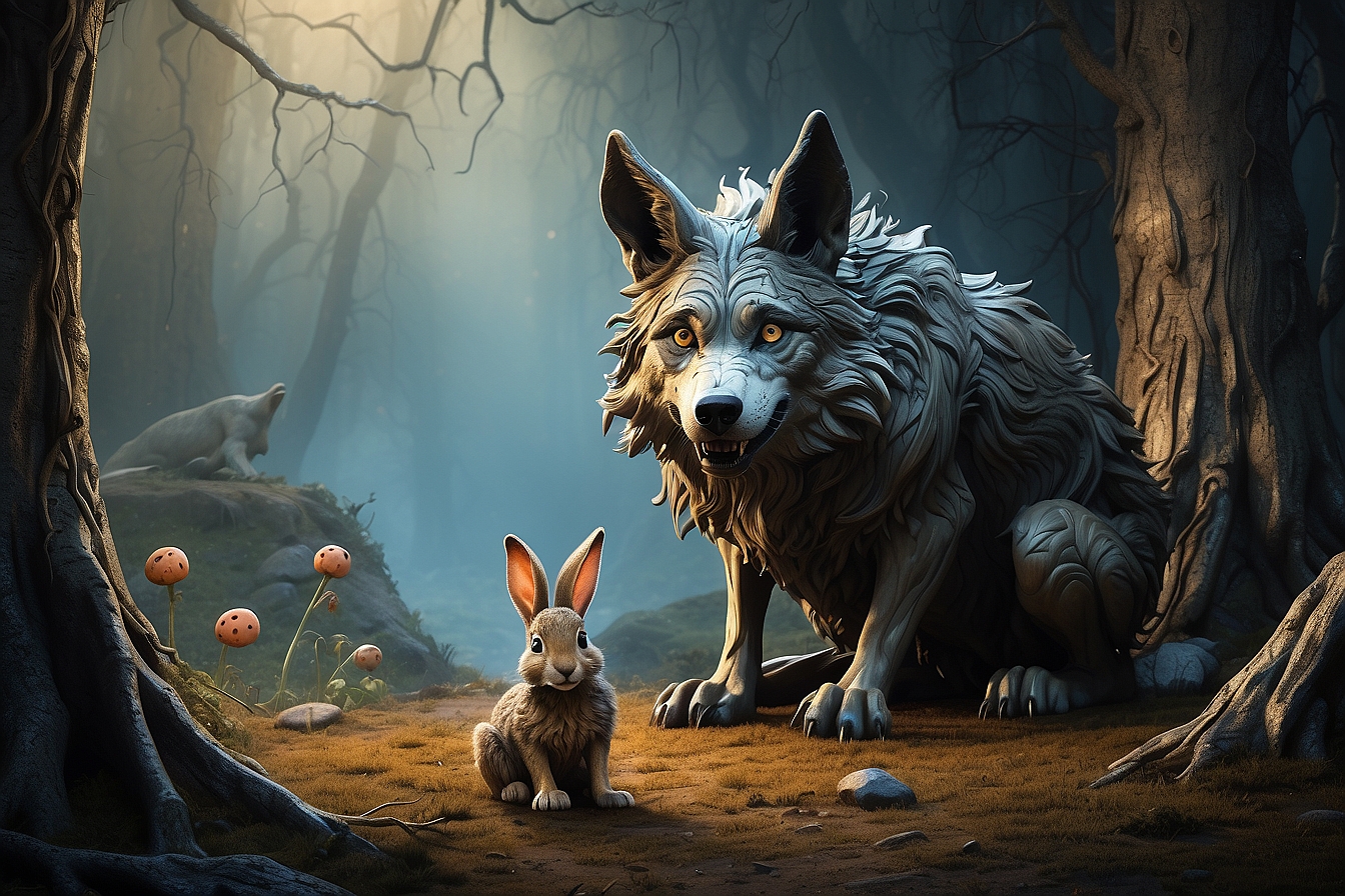 O vlkovi a zajacovi